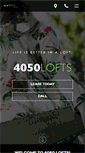 Mobile Screenshot of 4050lofts.com